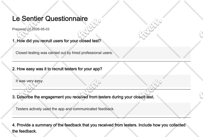 provide 12 testers or 20 testers for google play closed testing