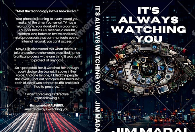 create a professional amazon KDP book cover design