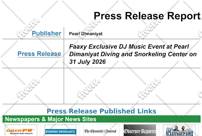 press release distribution on premium media outlets