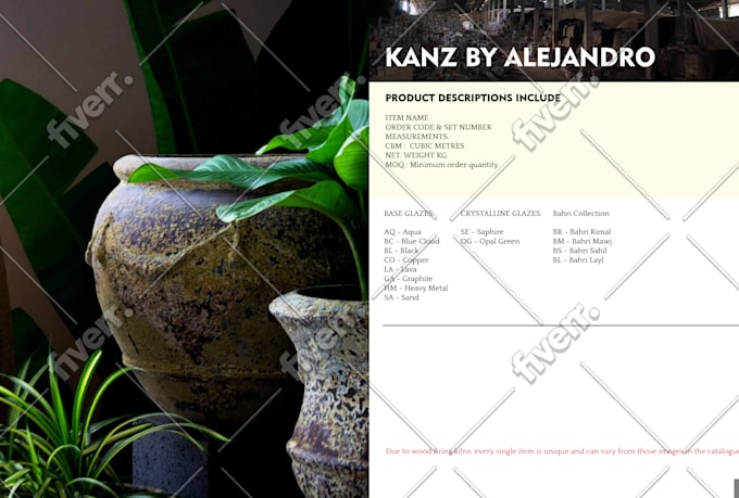 modify your company catalog, leaflet, and brochure