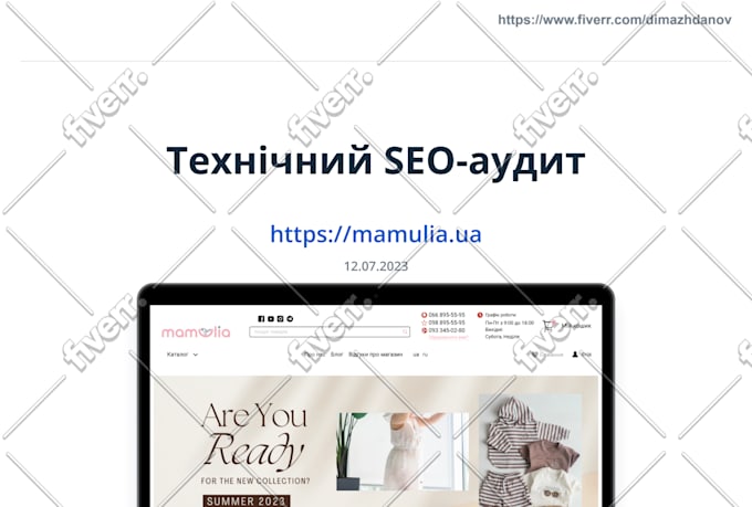 do SEO audit website, technical audit report 100 errors site