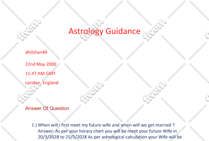 predict your love life and relationship future accurately