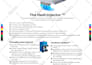 design product spec sheet, data sheet, sell sheet or one sheet