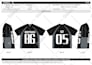 design activewear techpack with technical drawing and flat sketch