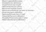 create a minimum of least 10 wedding hashtags for you