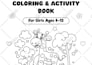design amazon kdp coloring book cover and pages for kids and adults