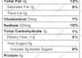 customize an fda compliant nutrition facts label