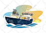 the best way to draw a flat line illustration of your photo