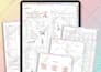 etsy digital planner etsy digital products hyperlinked planner etsy seo journal