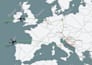 create a travel 3d map for you