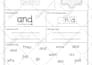 design sight words learning activity worksheets for kids