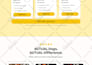 create landing page and complete wordpress website