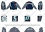 design activewear techpack with technical drawing and flat sketch