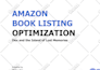 write amazon KDP book description with SEO