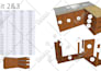 make a professional 3d cabinet model and furniture design