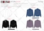 do any apparel sketches with ready to production tech pack