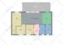 create a 3d interior design of the room