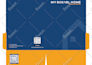 do modern, corporate presentation folder