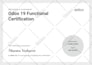 be your odoo functional consultant and help in odoo certification