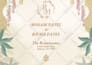design an elegant indian wedding invitation and stationery