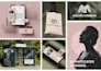 design brand logo, branding kit and brand identity