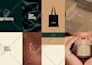 design branding kit for a cafe, coffee and food, restaurant