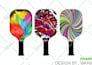 provide creative custom designs for pickleball paddles