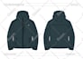 create professional clothing tech pack and flat sketch