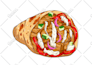 draw realistic food illustrations for menu or branding