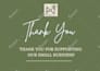 design amazon product insert card, thank you card, package insert for you