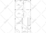 draw 2d floor plan, architectural house plan, blueprint in autocad