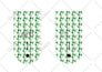 make unique seamless patterns for clothing, packaging or branding