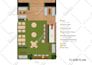 design and render exceptional modern rooftop landscape