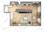 design a ready to buy ikea interior with 3d render and shopping list
