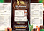 create a professional restaurant menu design