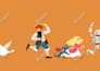 create flat vector illustration for your website, blog, app