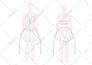 do technical flat sketches and fashion flats