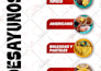 design restaurant flyer, trifold food menu, digital menu, ad