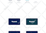 custom business logo with brand guidelines and copyright