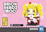 design and create a digital lego brickheadz moc