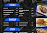 create custom design printable digital restaurant menu