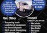 design logistics freight dispatching truck flyer in 8 hours