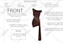do clothing tech pack, fashion mockup design