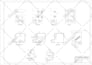 design house plan with 2d drawing and 3d modeling