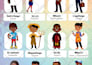 do eye catching educational posters, charts, flash cards for kids