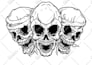 draw simple black and white illustration for you