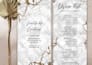 design price list, sell sheet, flyer, catalog, trifold menu design