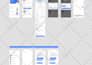 do attractive mobile app UI UX design in figma