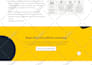 design PSD website landing page