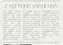write all type of food content for your website